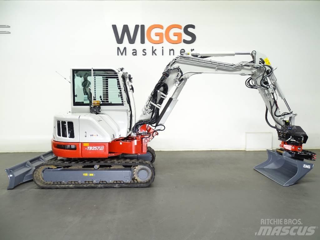 Takeuchi TB 257 FR Mini ekskavatoriai < 7 t