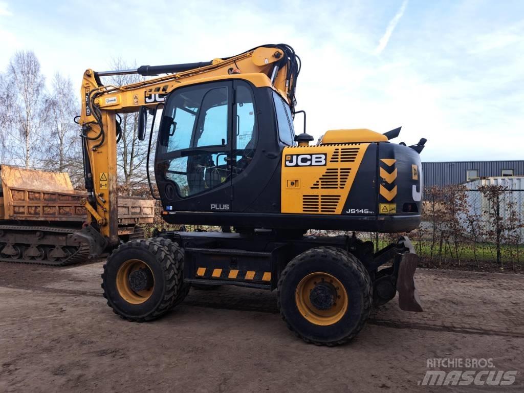 JCB JS 145 W Ratiniai ekskavatoriai