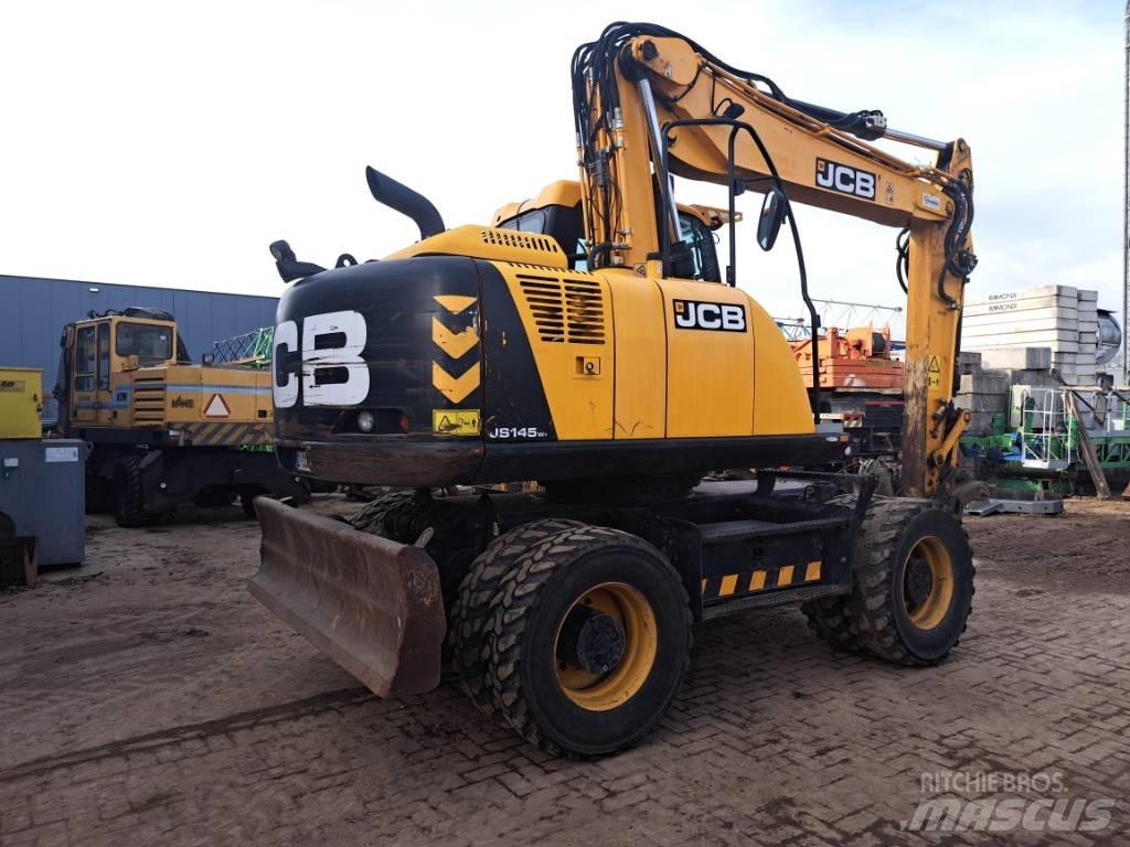 JCB JS 145 W Ratiniai ekskavatoriai