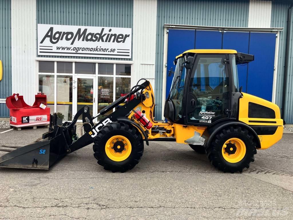 JCB DEMO 407AG Naudoti ratiniai krautuvai