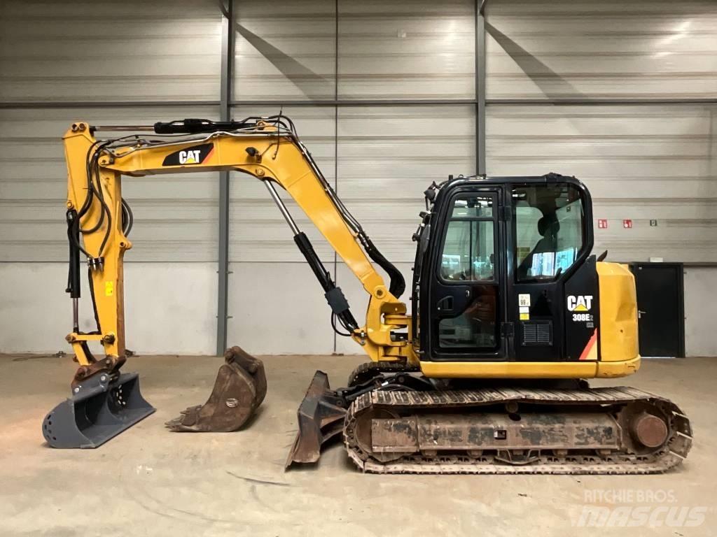 CAT 308 E 2 CR Vidutinės galios ekskavatoriai 7-12 t