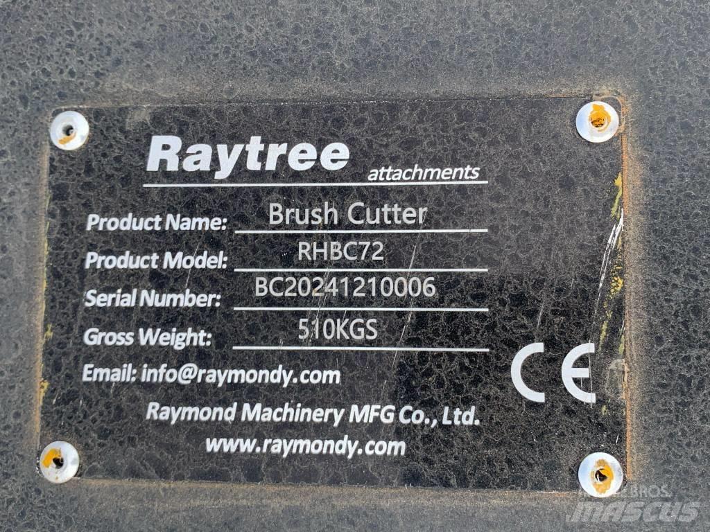  Raytree RHBC72 Kiti priedai