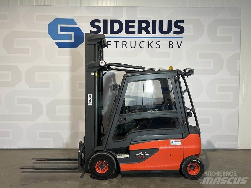Linde E25L-01 Elektriniai šakiniai krautuvai