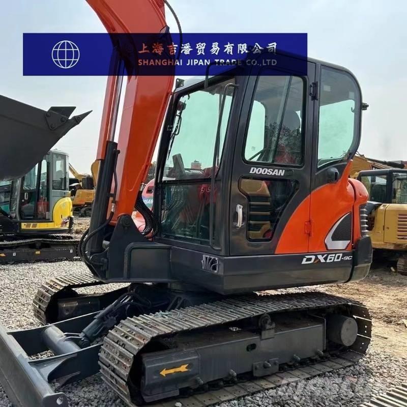 Doosan DX 60-9C Mini ekskavatoriai < 7 t
