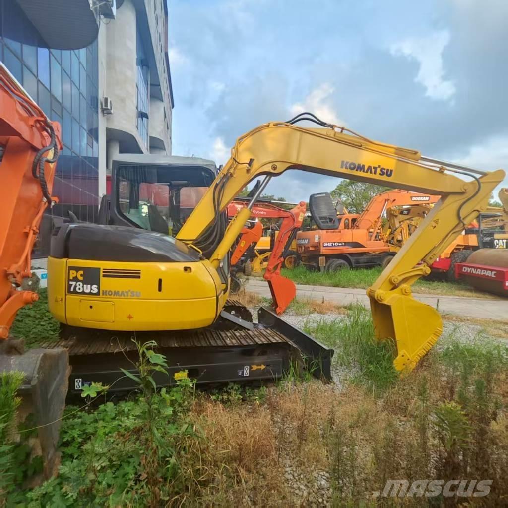 Komatsu PC 78 US Vikšriniai ekskavatoriai