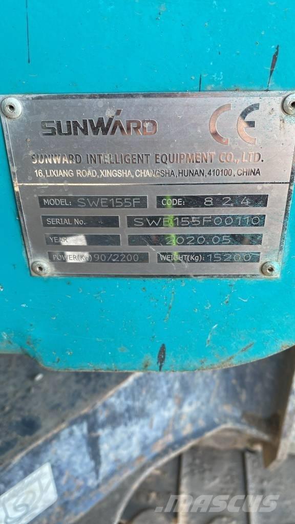 Sunward SWE 155 F Vikšriniai ekskavatoriai
