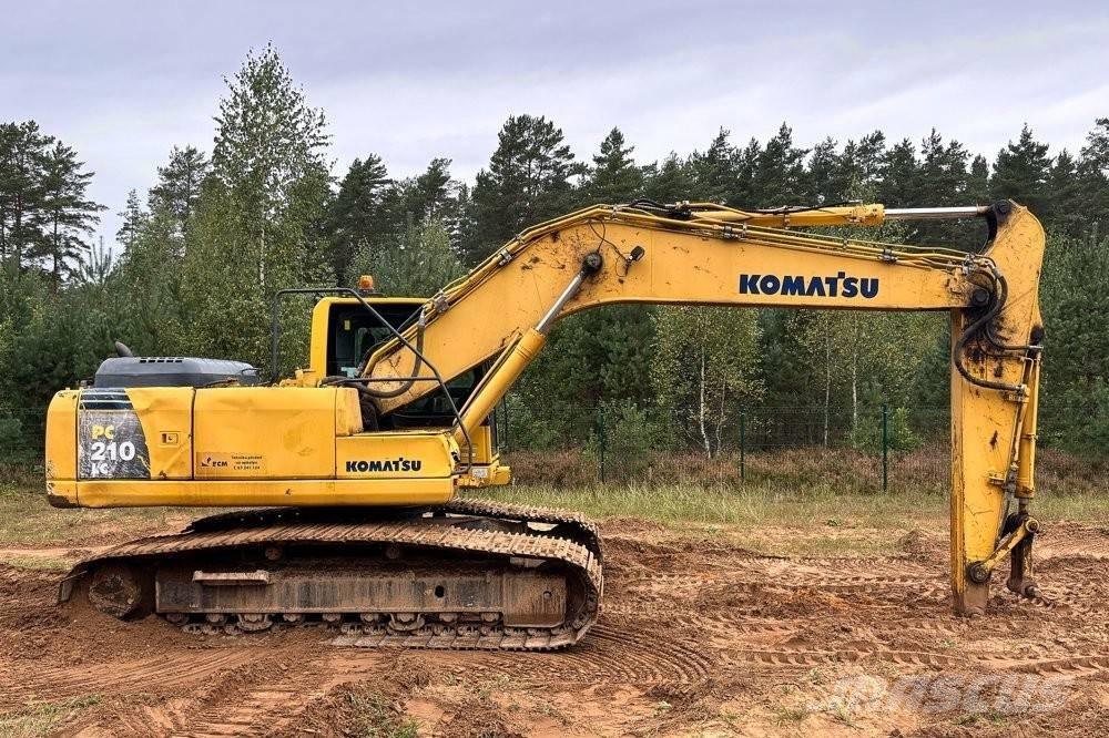 Komatsu PC 210 LC Vikšriniai ekskavatoriai