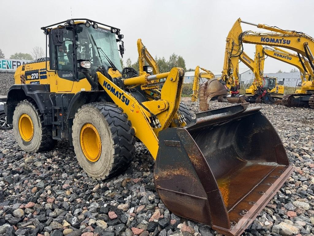 Komatsu WA 270-8 Naudoti ratiniai krautuvai