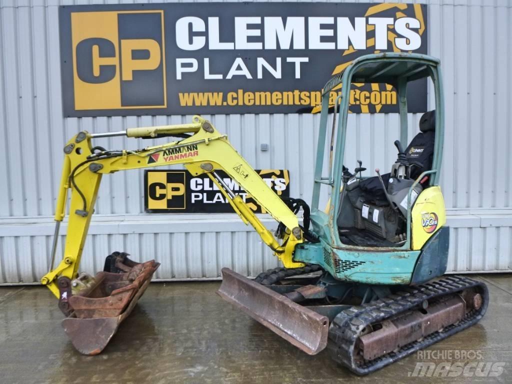 Yanmar Vio25 Mini ekskavatoriai < 7 t