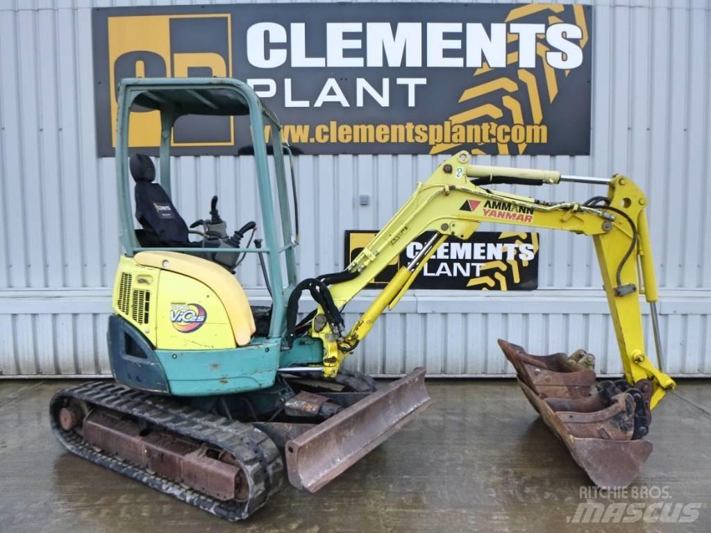 Yanmar Vio25 Mini ekskavatoriai < 7 t