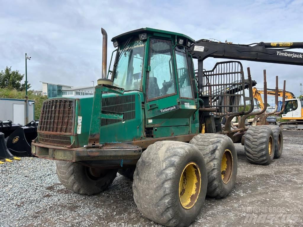 Timberjack 1110 C Naudoti miškovežiai (Forvarderiai)