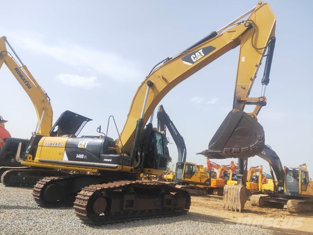 CAT 340D Vikšriniai ekskavatoriai