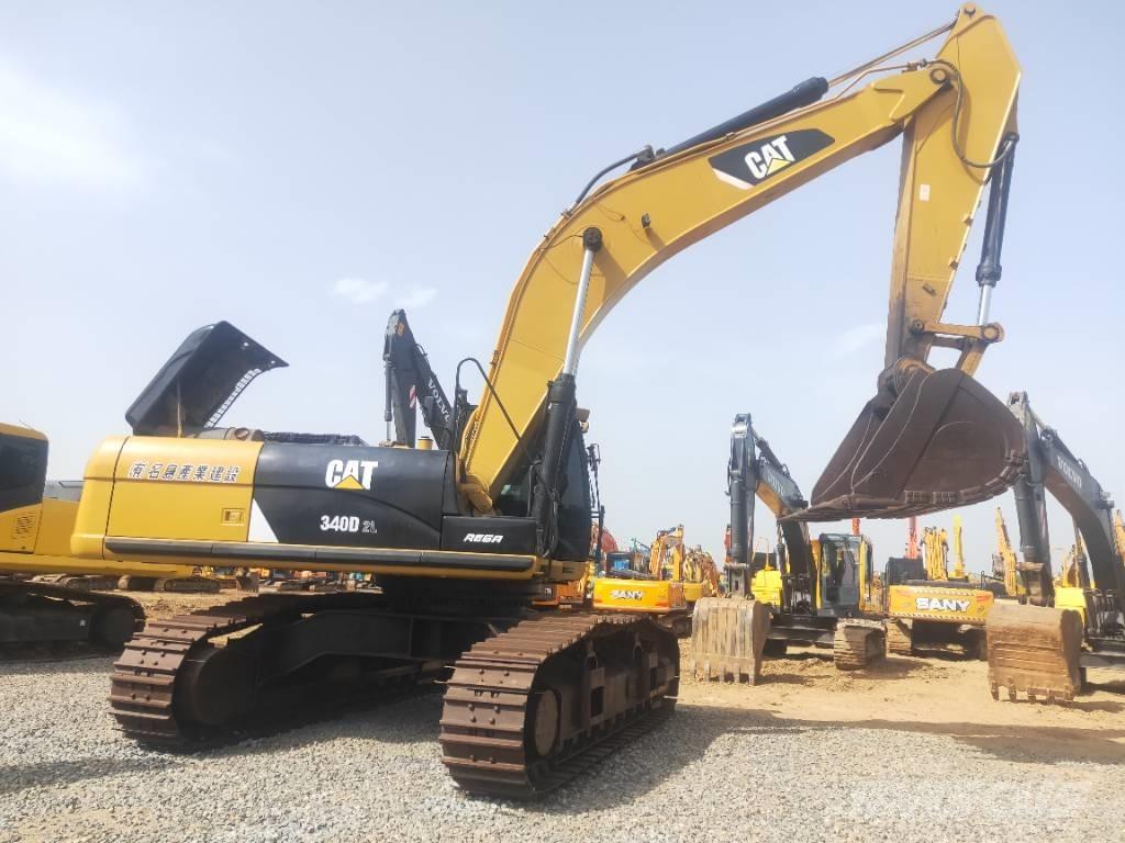 CAT 340D Vikšriniai ekskavatoriai