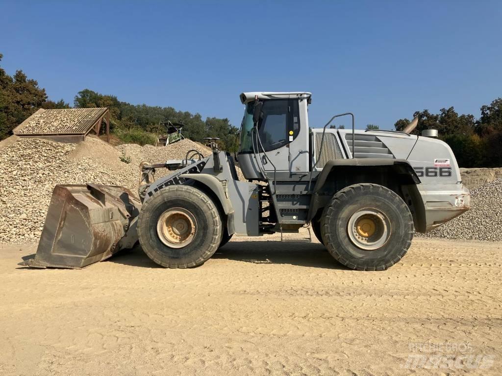 Liebherr L 566 Naudoti ratiniai krautuvai