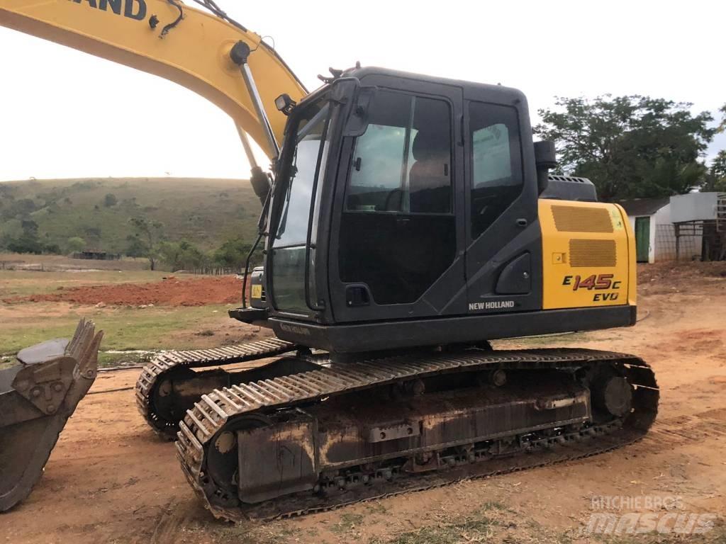 New Holland E 145 Vikšriniai ekskavatoriai