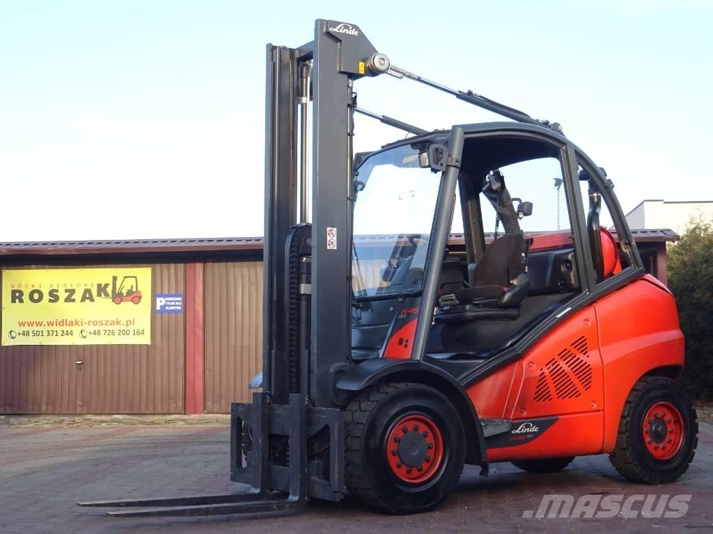 Linde H45T-02 LPG (dujiniai) krautuvai