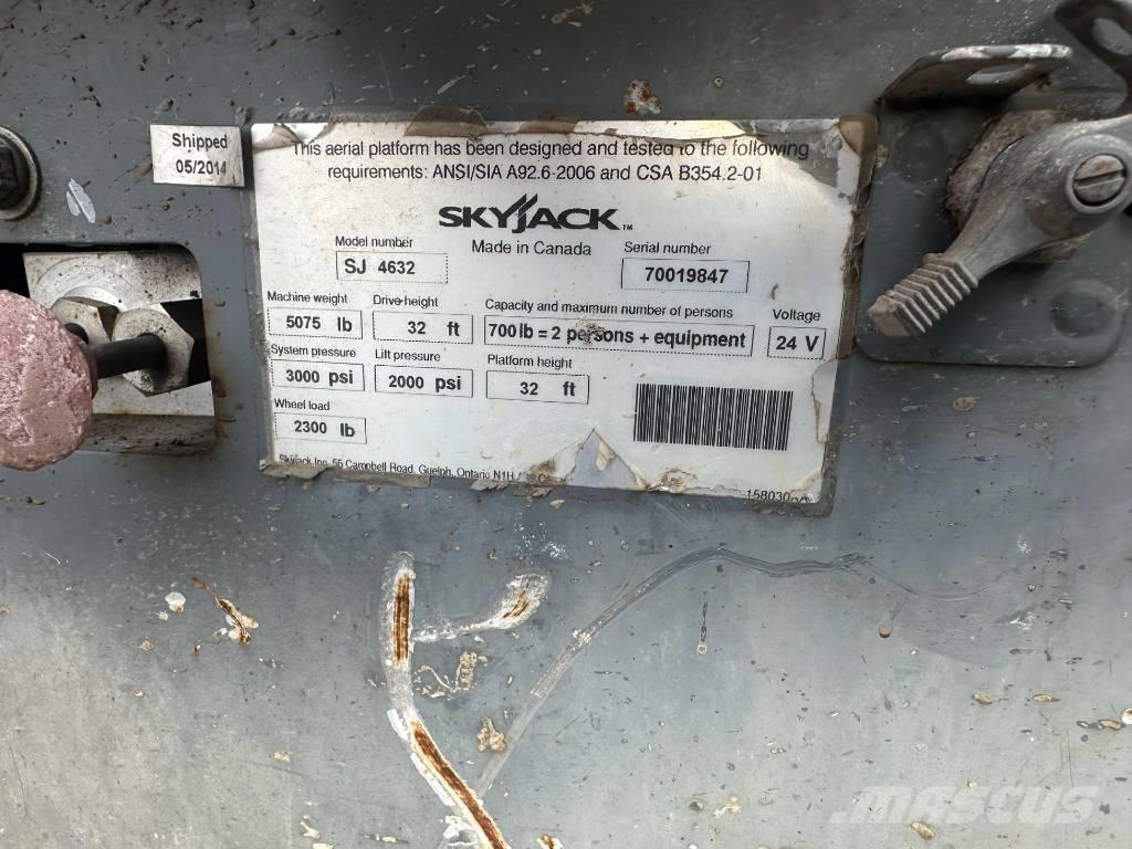 SkyJack SJ 4632 Žirkliniai keltuvai