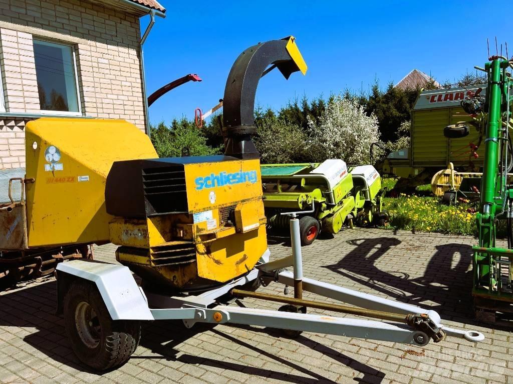 Schliesing 400 ZX Medienos smulkintuvai