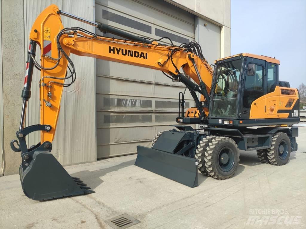 Hyundai HW140 Ratiniai ekskavatoriai