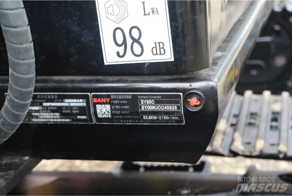 Sany 95c Vikšriniai ekskavatoriai