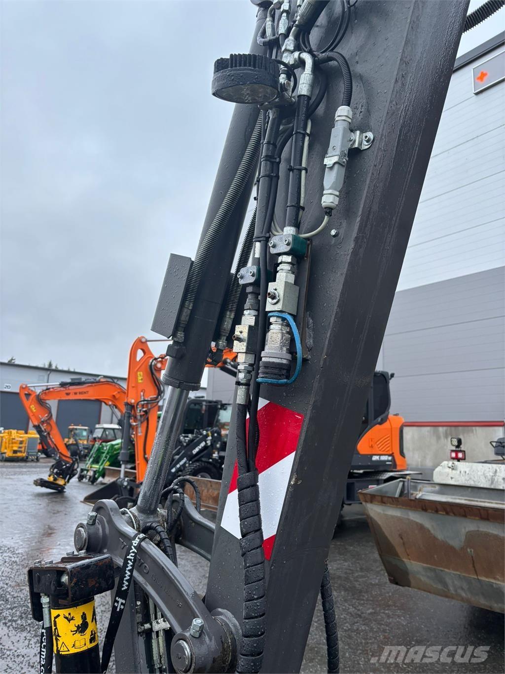 Volvo ecr58d Mini ekskavatoriai < 7 t