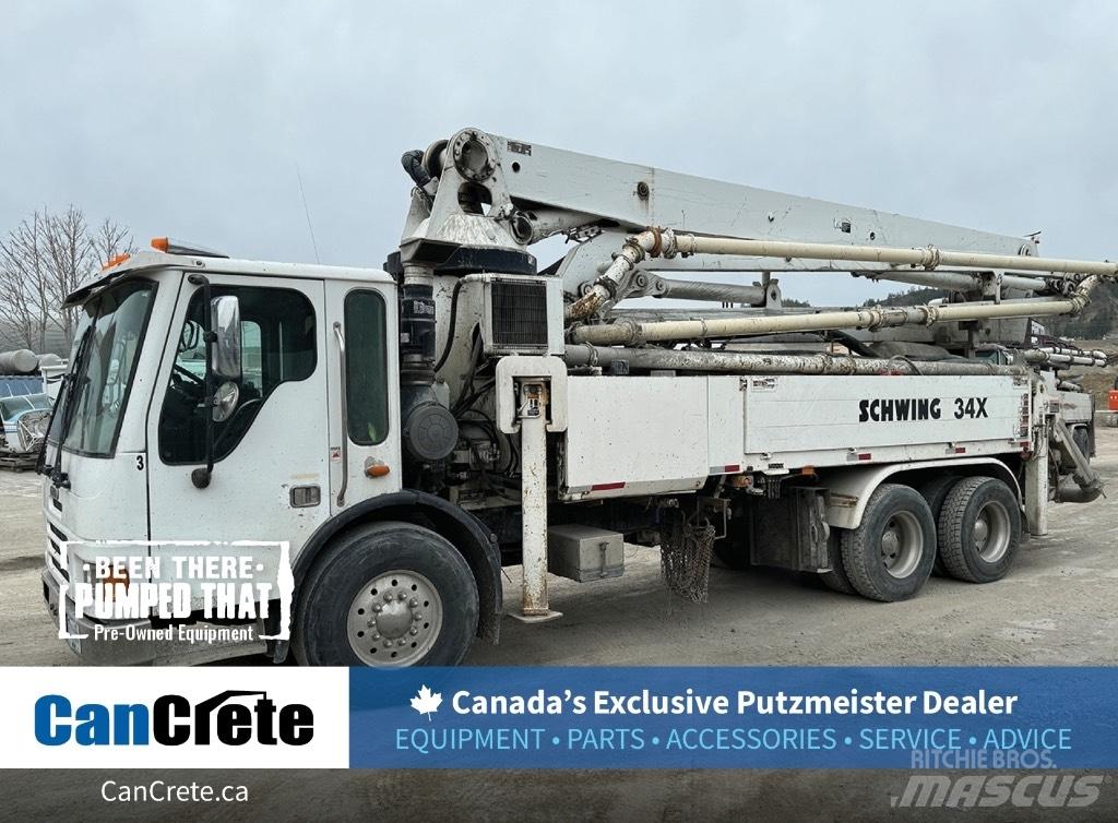 Schwing 34x Betono siurbliai