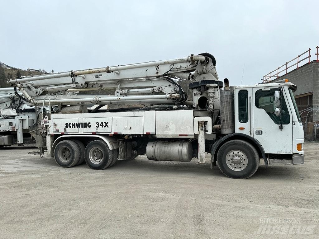 Schwing 34x Betono siurbliai