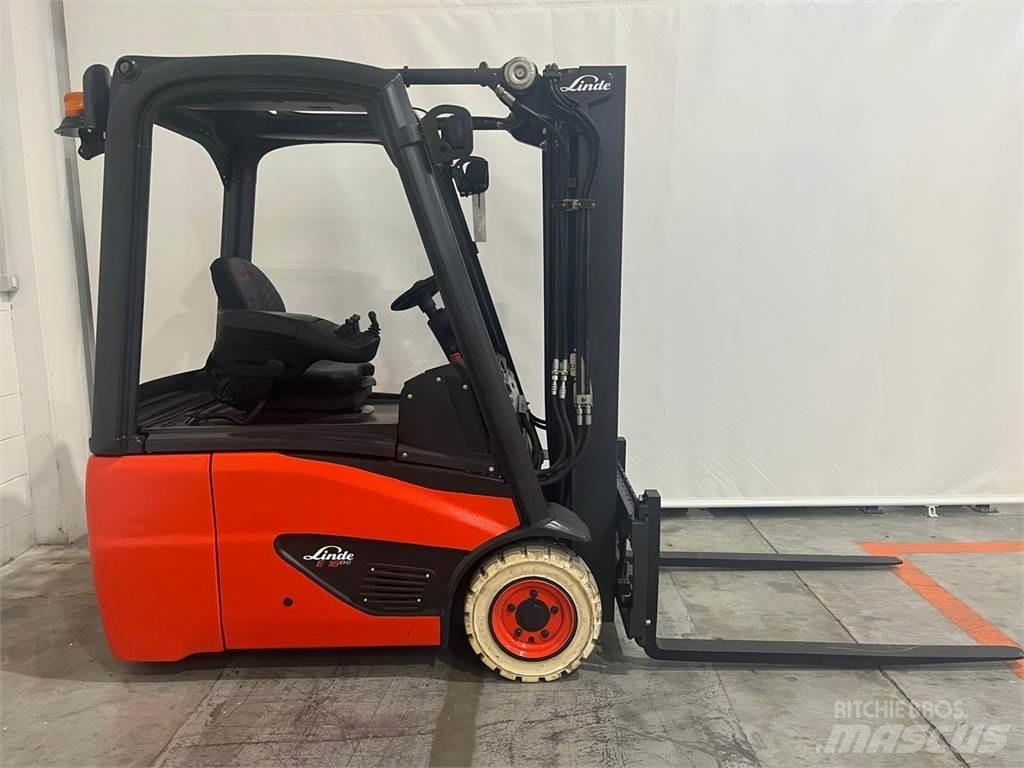 Linde E16C Elektriniai šakiniai krautuvai