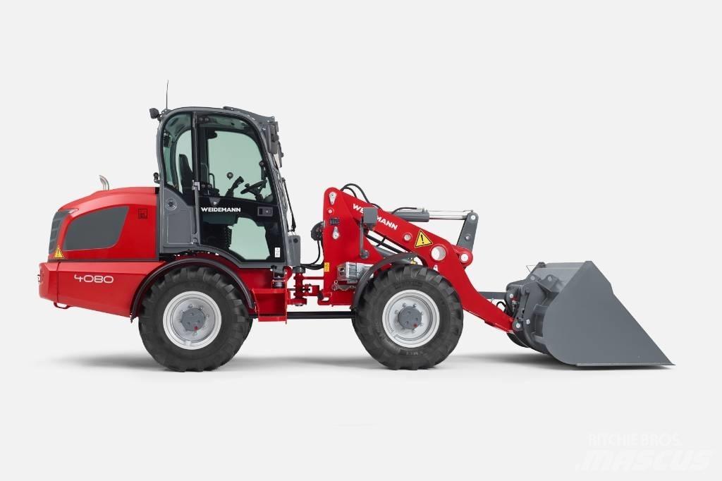 Weidemann 4080 Naudoti ratiniai krautuvai