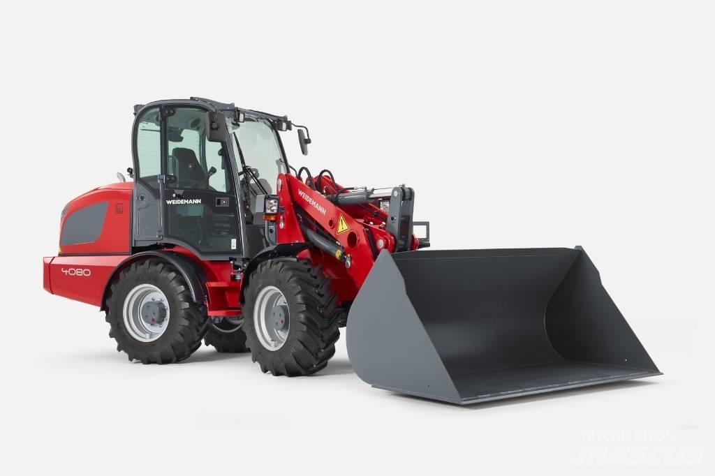 Weidemann 4080 Naudoti ratiniai krautuvai