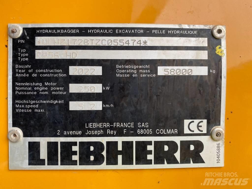Liebherr R 956 HD Vikšriniai ekskavatoriai