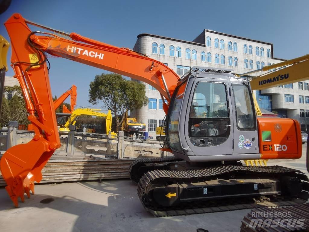 Hitachi EX 120 Vikšriniai ekskavatoriai