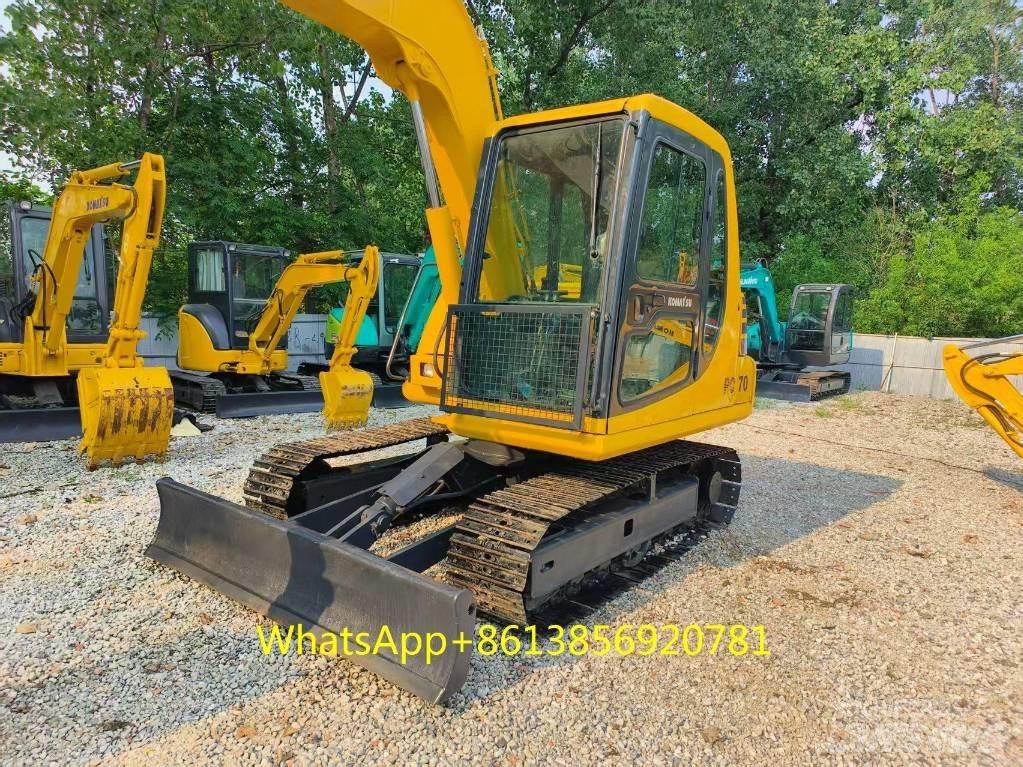 Komatsu PC 70-7 Vikšriniai ekskavatoriai