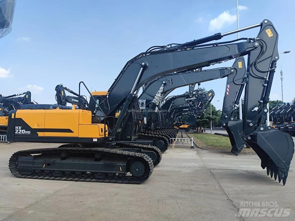 Hyundai HX220HD Vikšriniai ekskavatoriai