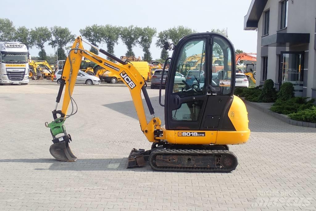 JCB 8018 CTS Mini ekskavatoriai < 7 t