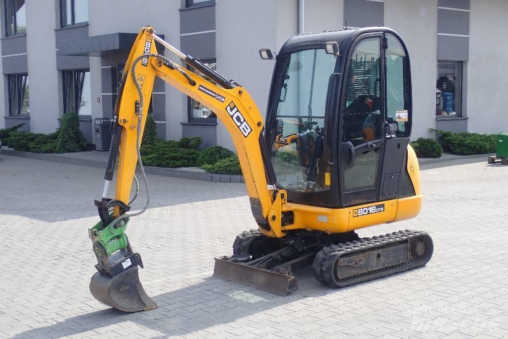 JCB 8018 CTS Mini ekskavatoriai < 7 t