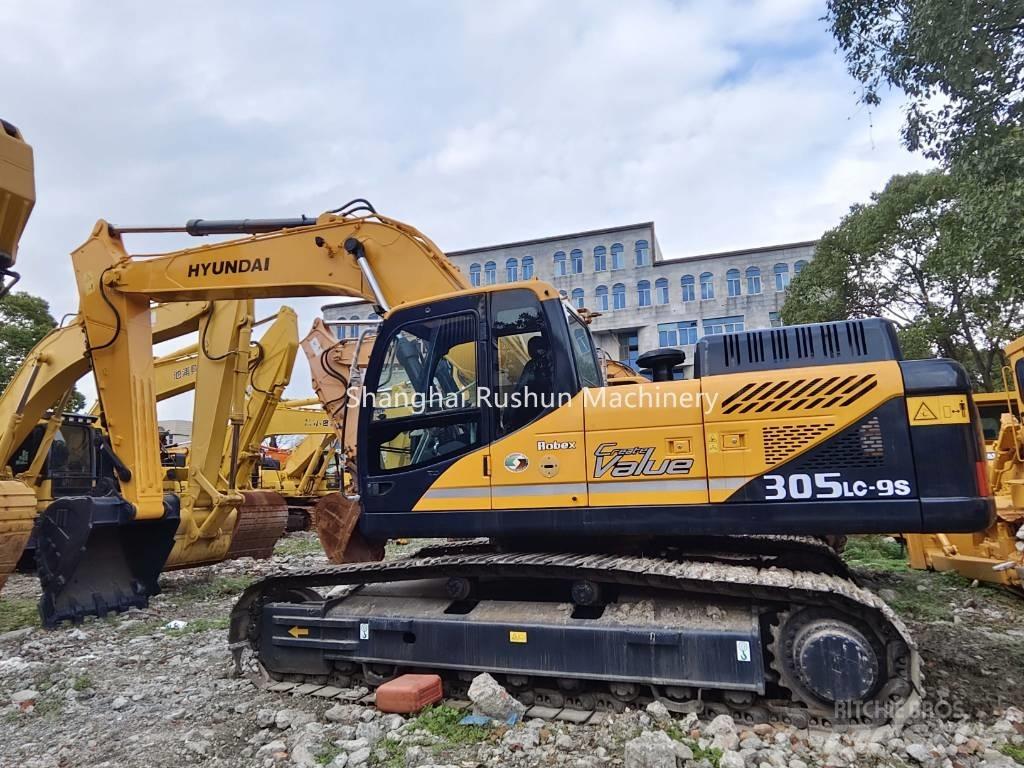 Hyundai 305 Vikšriniai ekskavatoriai