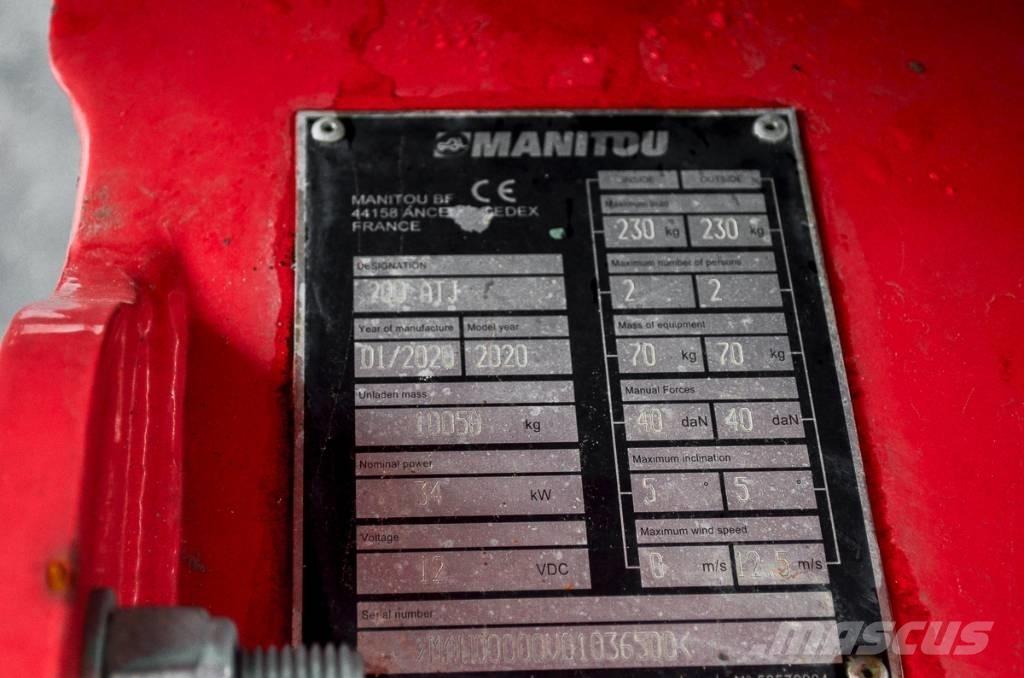 Manitou 200 ATJ RC Alkūniniai keltuvai