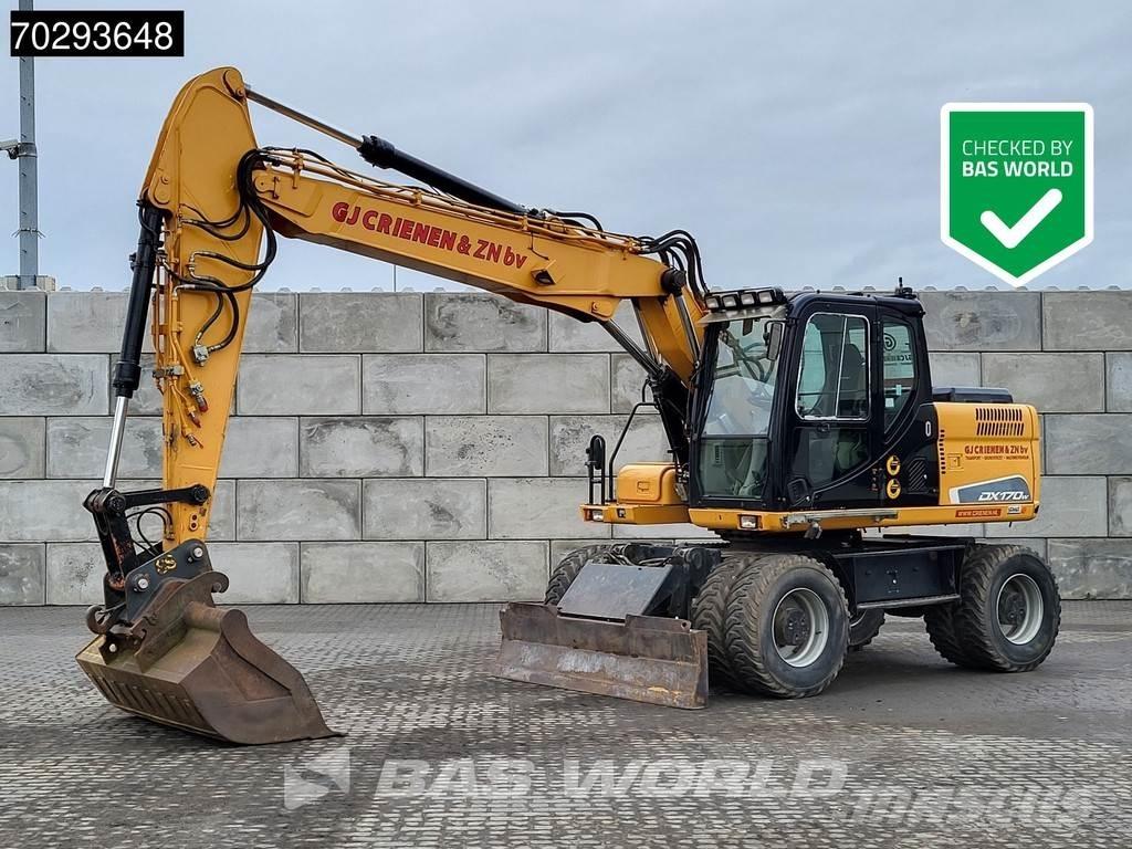 Doosan DX170 W Ratiniai ekskavatoriai