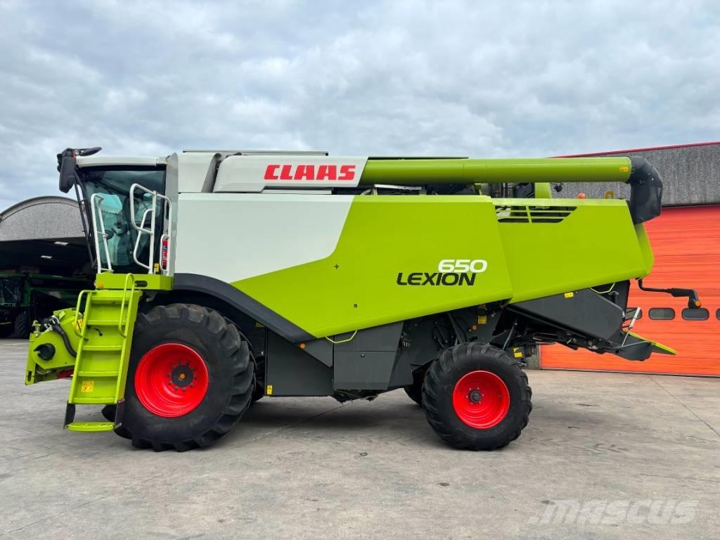 CLAAS Lexion 650 Derliaus nuėmimo kombainai