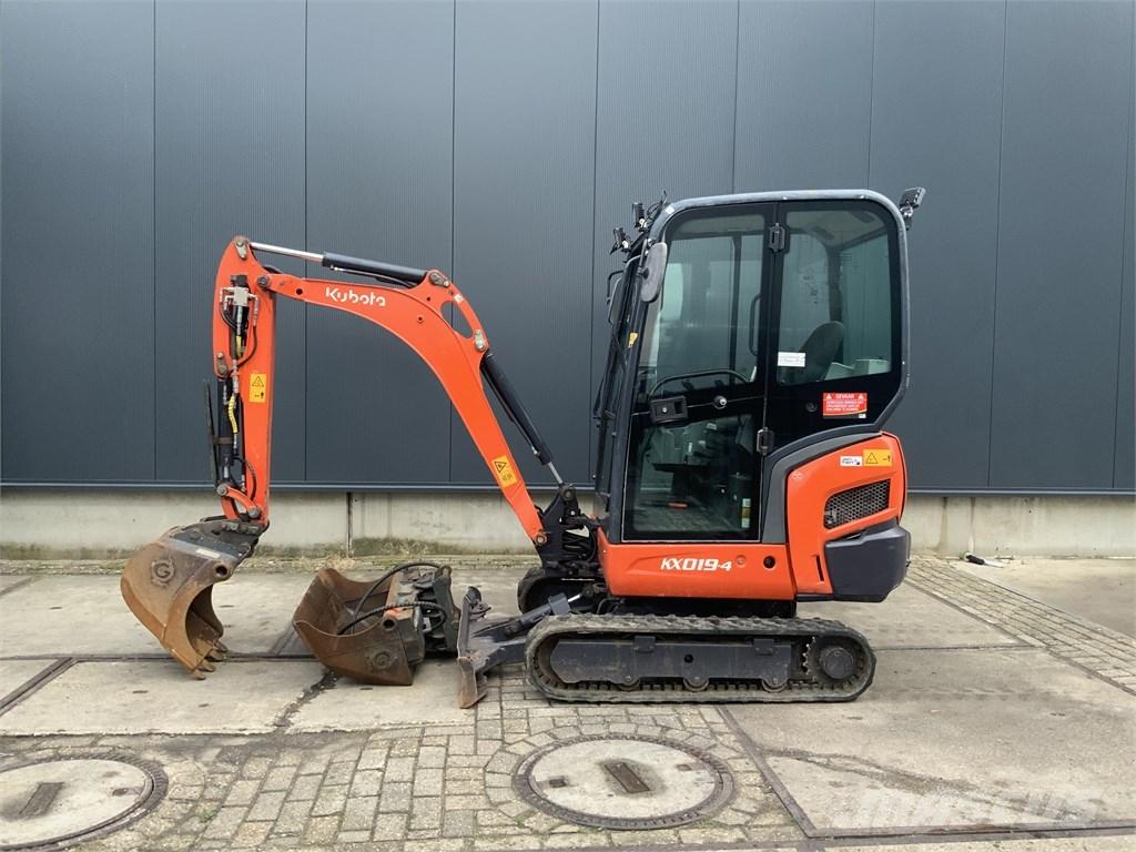 Kubota KX 019-4 Mini ekskavatoriai < 7 t