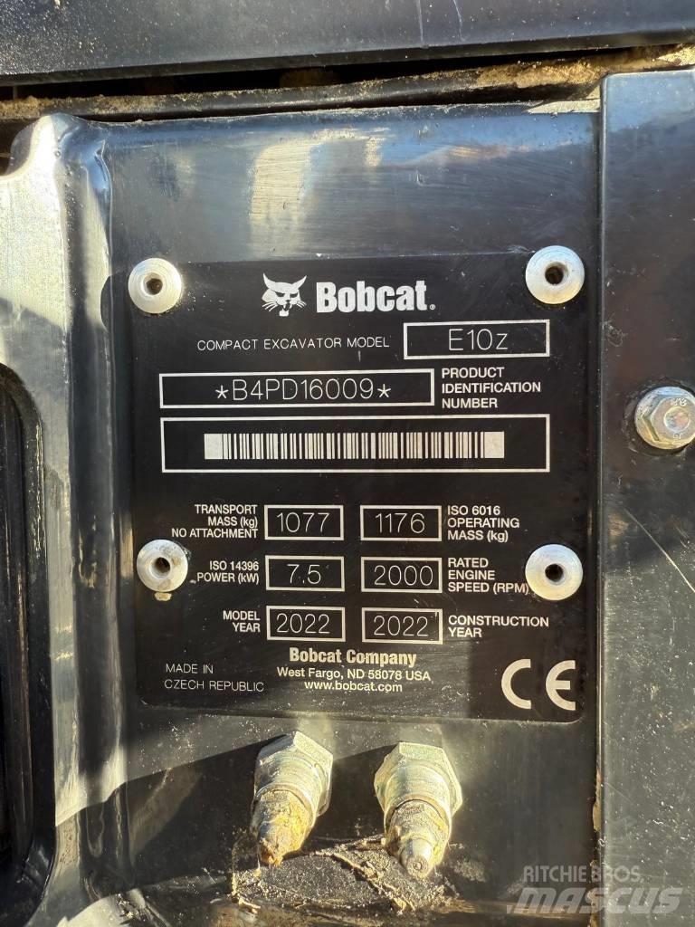 Bobcat E 10z Mini ekskavatoriai < 7 t