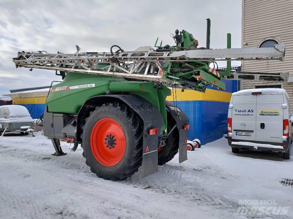 Fendt Rogator 366 Prikabinami purkštuvai
