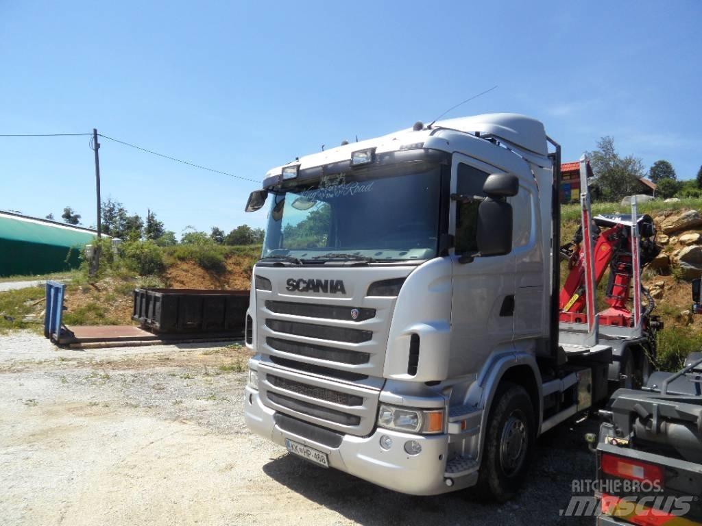 Scania R480 Miškovežių vilkikai