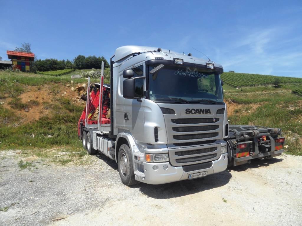 Scania R480 Miškovežių vilkikai