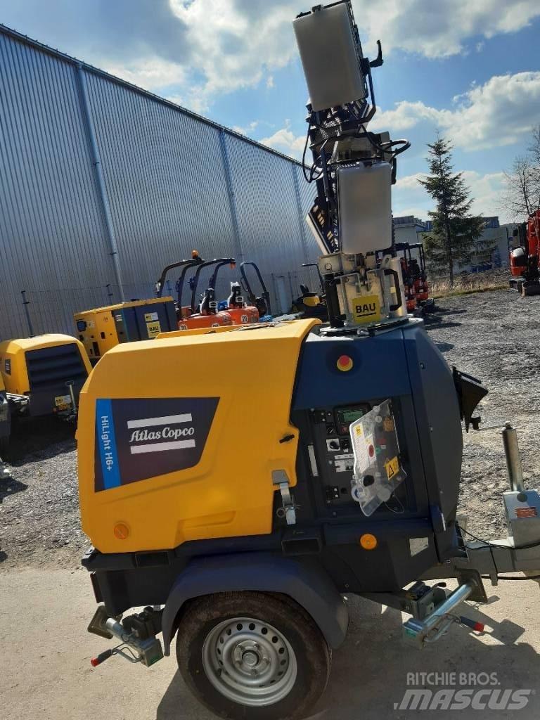 Atlas Copco H6+ Statyba - Kita