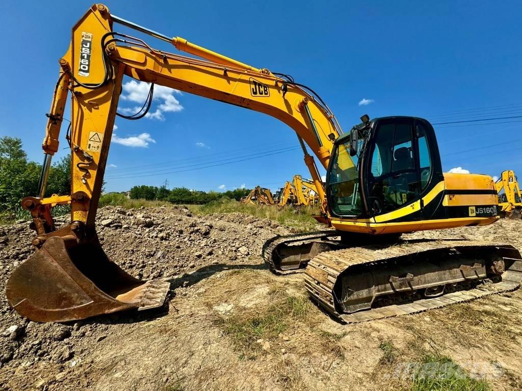 JCB JS 160 LC Vikšriniai ekskavatoriai
