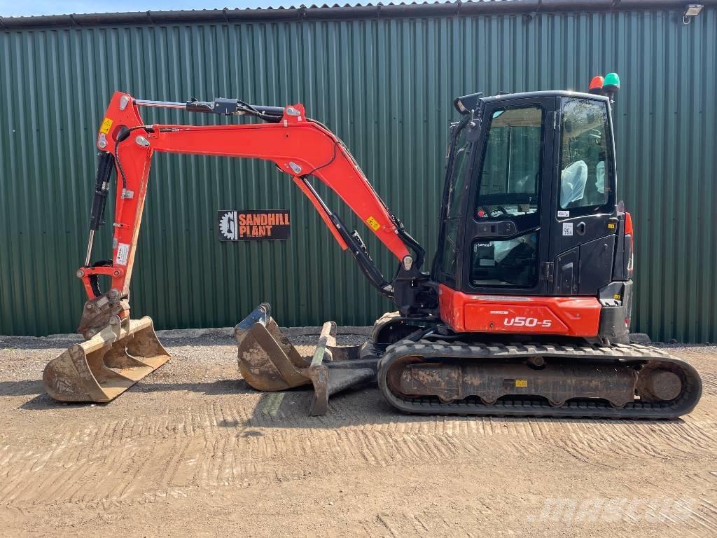 Kubota U 50-5 Mini ekskavatoriai < 7 t