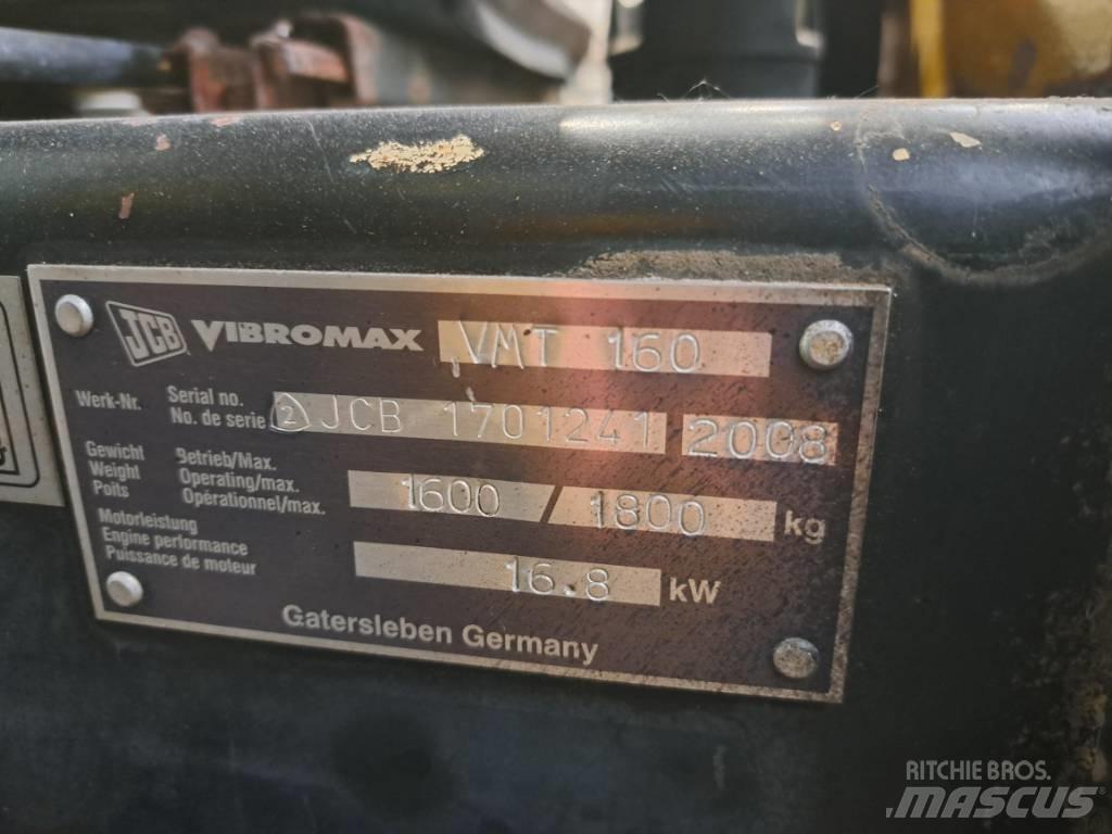 JCB Vibromax VMT 160 Porinių būgnų volai
