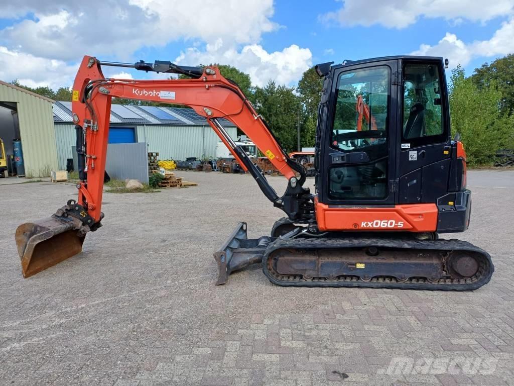 Kubota KX 060-5 Mini ekskavatoriai < 7 t